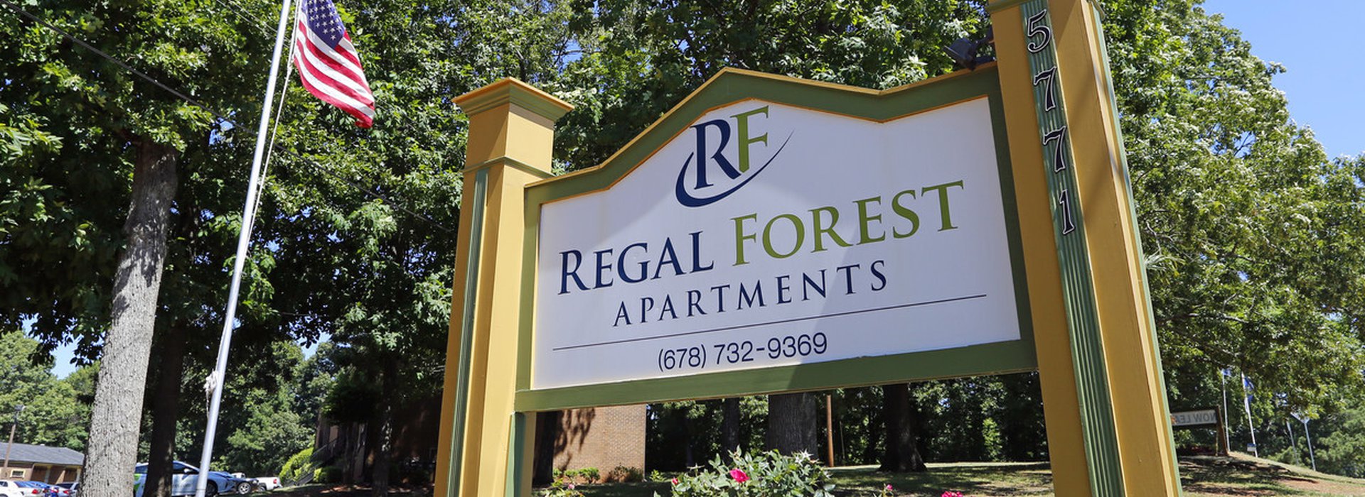 Regal Forest Sign